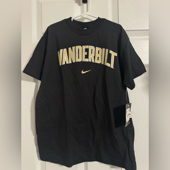 Nike Other - Nike Black Vanderbilt Short Sleeve T-Shirt with Gold Lettering